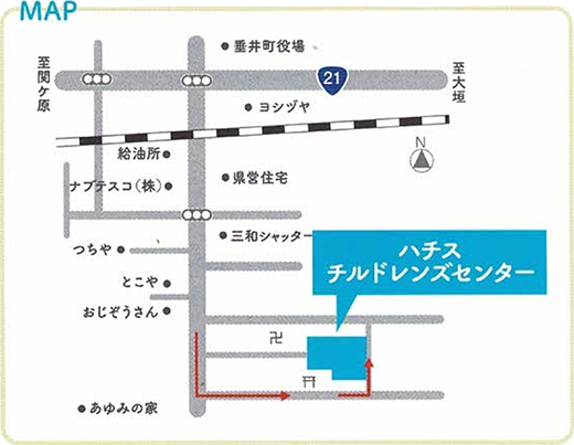 アクセスマップ